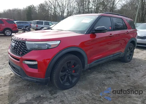 2020 Ford Explorer St from USA, damaged, VIN 1FM5K8GCXLGB08731